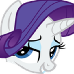 Mlpony Rarityflirt — cartoon emoji for Slack & Discord (Discord)