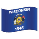 Wisconsin — flag emoji for Slack & Discord