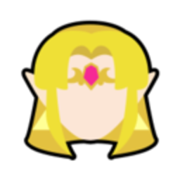Smash Zelda — cartoon emoji for Slack & Discord (Discord)