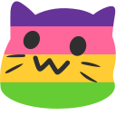 Meow Sapphic — cartoon emoji for Slack & Discord