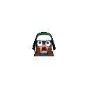 Royale Bandit Scream — cartoon emoji for Slack & Discord