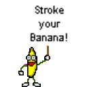 Stroke Your Banana — cartoon emoji for Slack & Discord