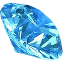 Bluediamond Light — blue emoji for Slack & Discord