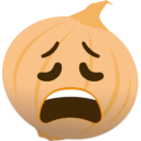 Onion Weary — cartoon emoji for Slack & Discord