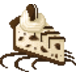 Cookies N Cream Cake — food emoji for Slack & Discord (Discord)
