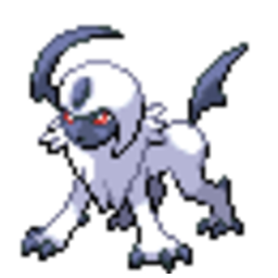Absol Pokemon — cartoon emoji for Slack & Discord (Discord)