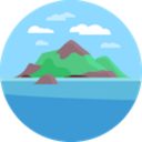 Atlantis — island emoji for Slack & Discord