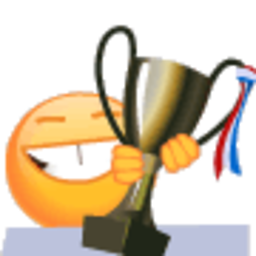 Trophy 2 — trophy emoji for Slack & Discord (Discord)