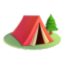 Camp — tent emoji for Slack & Discord
