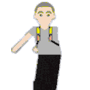 Backpack Kid — animated emoji for Slack & Discord