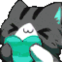Neko Rainbowhearts — cartoon emoji for Slack & Discord