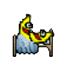 Banana Hump Bed — funny emoji for Slack & Discord