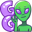 Alien Gg — alien emoji for Slack & Discord