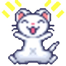 Excited Cat 2 — cartoon emoji for Slack & Discord (Discord)
