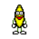 Banana Jumpingjacks — cartoon emoji for Slack & Discord