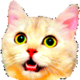 Cat Surprised Tongue — cat emoji for Slack & Discord (Discord)