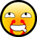 Nose Bleed — cartoon emoji for Slack & Discord