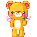 Teddybear — cartoon emoji for Slack & Discord