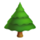 Evergreen Tree — cartoon emoji for Slack & Discord