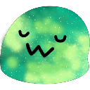 Blob Cosmic Uwu — cartoon emoji for Slack & Discord