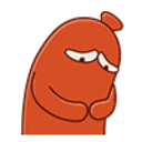 Sausage Belly — cartoon emoji for Slack & Discord