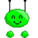 Greenkao Alien — cartoon emoji for Slack & Discord