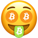 Bitcoin Mouth Face — emoji emoji for Slack & Discord
