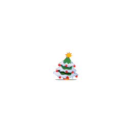 Reindeer Xmastree — cartoon emoji for Slack & Discord (Discord)