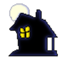 Haunted House — halloween emoji for Slack & Discord