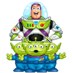 Buzzlightyear Aliens — cartoon emoji for Slack & Discord (Discord)