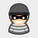 Robber — cartoon emoji for Slack & Discord
