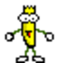 Banana Bartsimpson — cartoon emoji for Slack & Discord