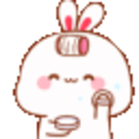 Powder Cheeks — cartoon emoji for Slack & Discord