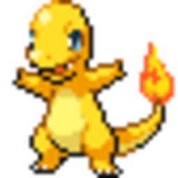 Shinycharmander — cartoon emoji for Slack & Discord (Discord)