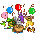 Animal Party — cartoon emoji for Slack & Discord