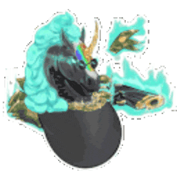 Swagicorn Bean — cartoon emoji for Slack & Discord (Discord)