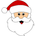 Santa Claus — cartoon emoji for Slack & Discord