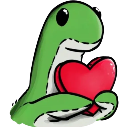 Nessie Loveq — cute emoji for Slack & Discord