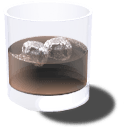 X Cola On The Rocks — drink emoji for Slack & Discord