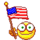 Usa Flag 2 — cartoon emoji for Slack & Discord
