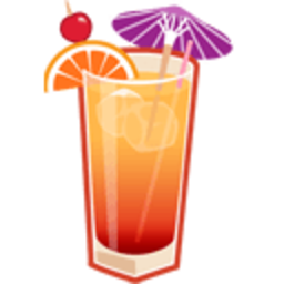 Tequila Sunrise — drink emoji for Slack & Discord (Discord)