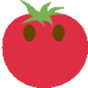 Blinking Tomato — cartoon emoji for Slack & Discord