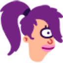 Leela — cartoon emoji for Slack & Discord