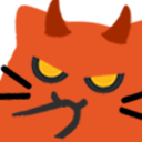 Meow Devil — cartoon emoji for Slack & Discord