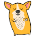 Dancing Corgi — cute emoji for Slack & Discord