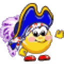 Pirate Captain — character emoji for Slack & Discord
