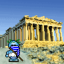 Greece — cartoon emoji for Slack & Discord