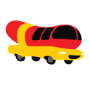 Wienermobile — cartoon emoji for Slack & Discord