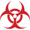 Biohazard — symbol emoji for Slack & Discord