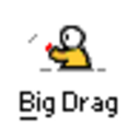 Big Drag — cartoon emoji for Slack & Discord